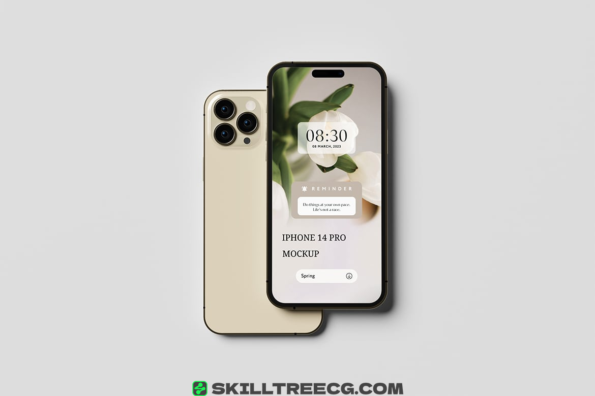 图片[3]-Iphone 14 Pro Mockup V1（635337）-技能树